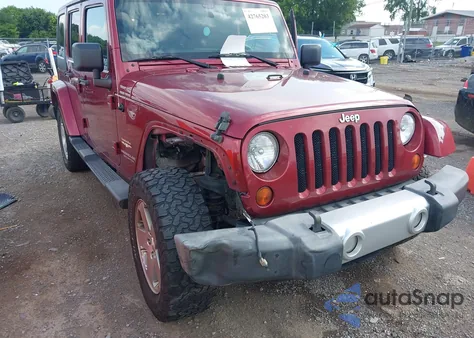 2012 Jeep Wrangler Unlimited Sahara из США, поврежденный, VIN 1C4BJWEG6CL180862